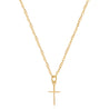 Gold Fill Crosss Necklace for Women made in Greece 