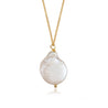 baroque pearl pendant in 14k Gold Fill by Vasiliki Spyropoulou 