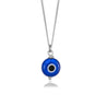 Evil Eye Necklace, Sterling Silver 925