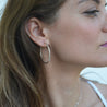 Dainty Hoop Earrings, Sterling Silver 925