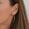 Dainty Earrings Hoops, Circle Hoops Earrings, Sterling Silver 925