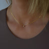 Diamond Necklace, 14K Gold