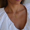 Greek Cross Necklace, VASILIKI SPYROPOULOU JEWELLERY