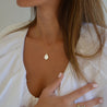 Bridesmadi pearl pendant in 14k Gold Fill by Vasiliki Spyropoulou 