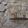 Thick Hoop Earrings, Steel