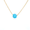 Turquoise Birthstone Necklace 