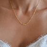 Beautiful Gold Olive Leaf Necklace made in Greece