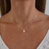 Vasiliki Spyropoulou Silver Pearl Pendant Necklace 